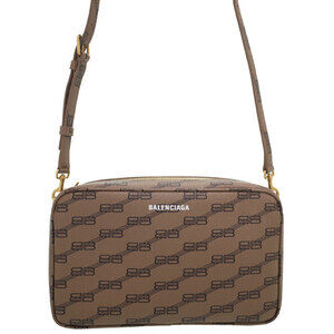 BALENCIAGA Monogram Signature Camera Bag Shoulder